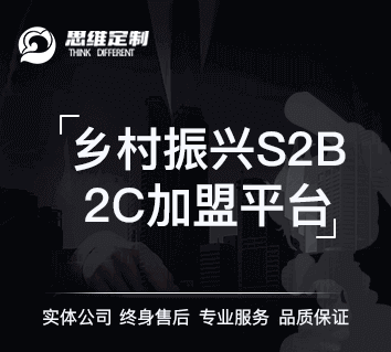 乡村振兴S2B2C连锁智慧零售多店版连锁加盟平台